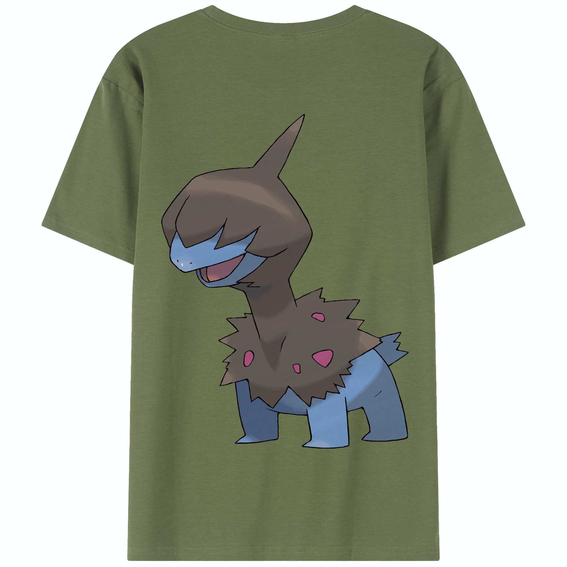 （画像用） ポケットモンスター Pokémon 綿100％半袖Tシャツ（背面プリント）